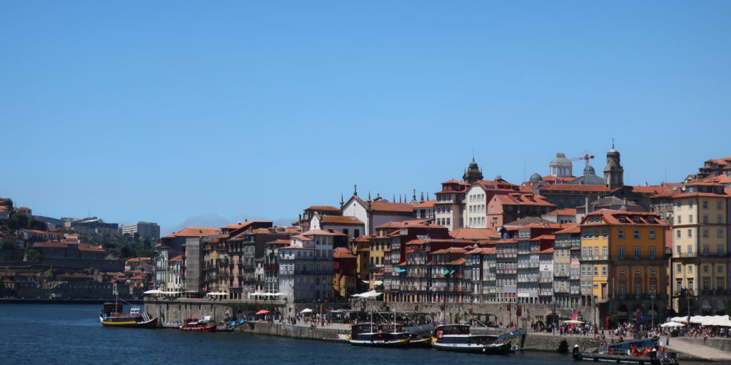 View from the Dom Luís I Bridge in Porto
