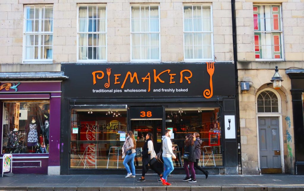 Piemaker in Edinburgh, Scotland