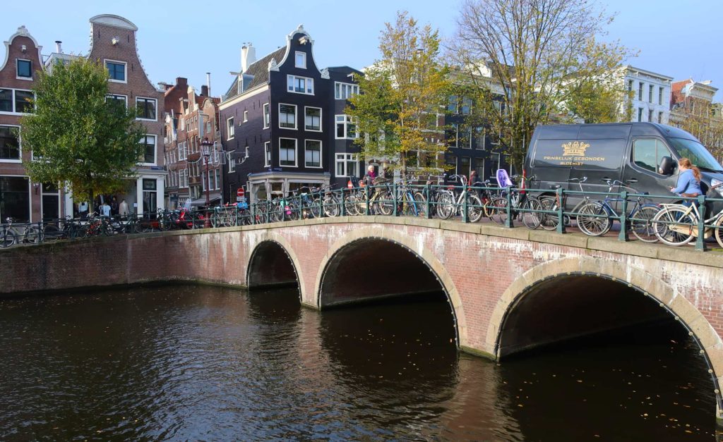 Bikes in Amsterdam, Netherlands