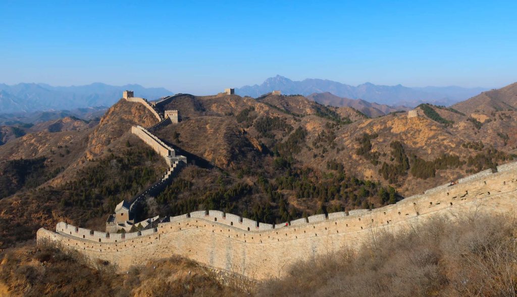 The Great Wall of China near Beijing
