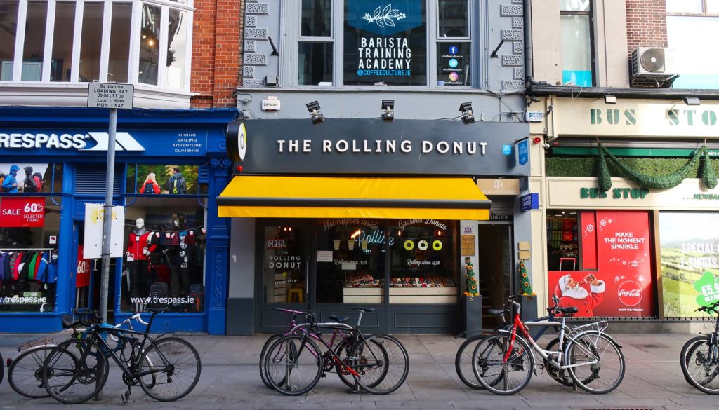 The Rolling Donut in Dublin, Ireland