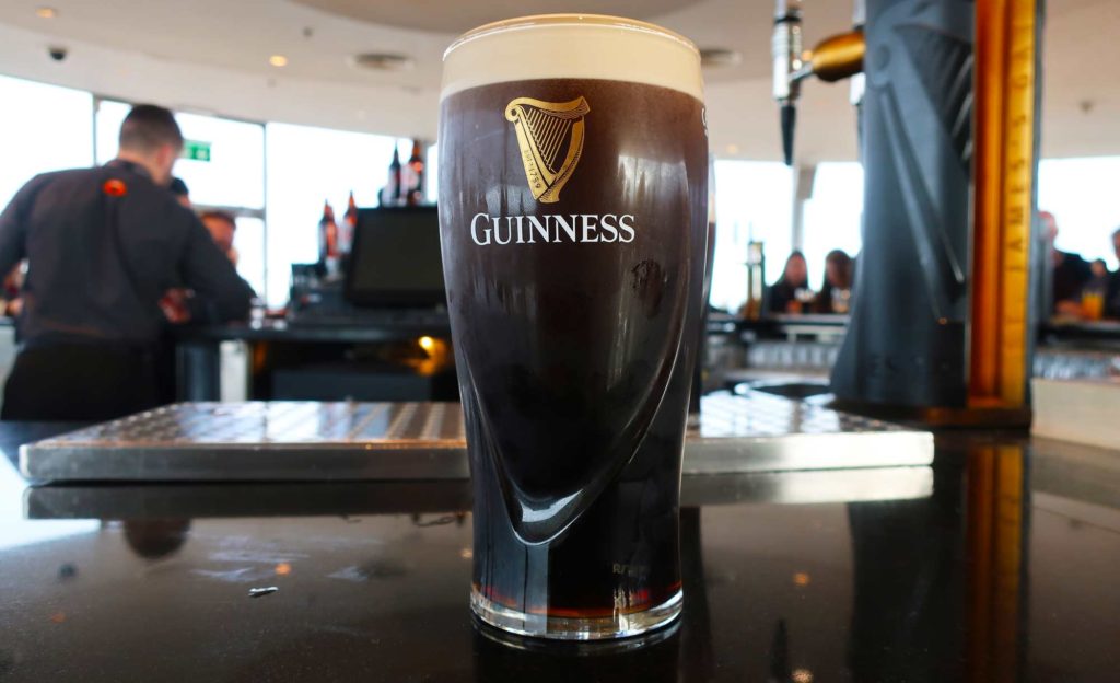 Guinness Storehouse in Dublin, Ireland