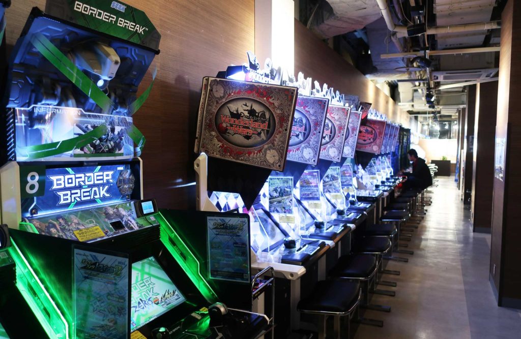 Sega Arcade in Tokyo, Japan