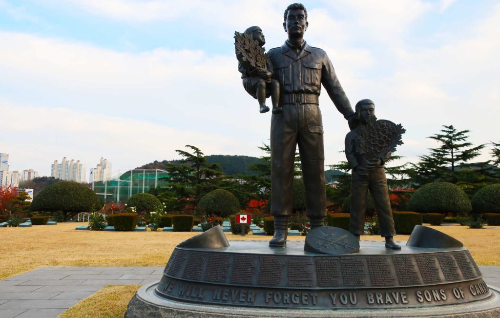 The UN Memorial Cemetery in Busan, South Korea