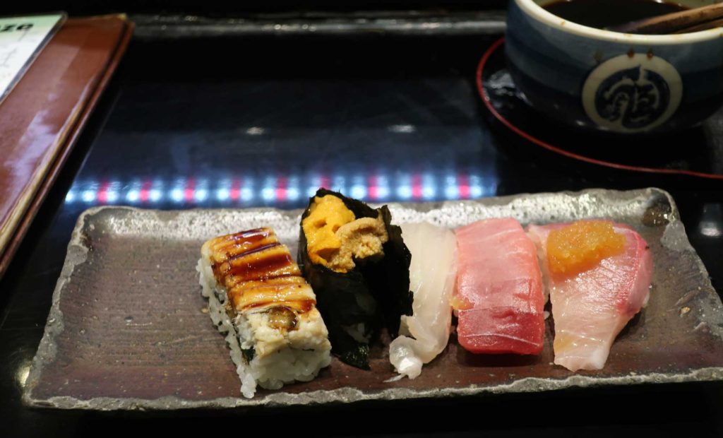 Endo Sushi in Osaka, Japan