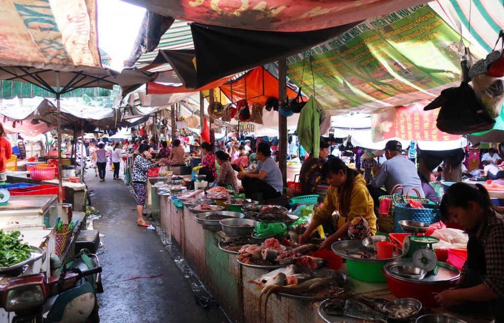 Market in Ho Chi Minh, Vietnam
