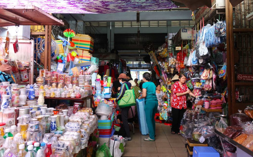 Market in Ho Chi Minh, Vietnam