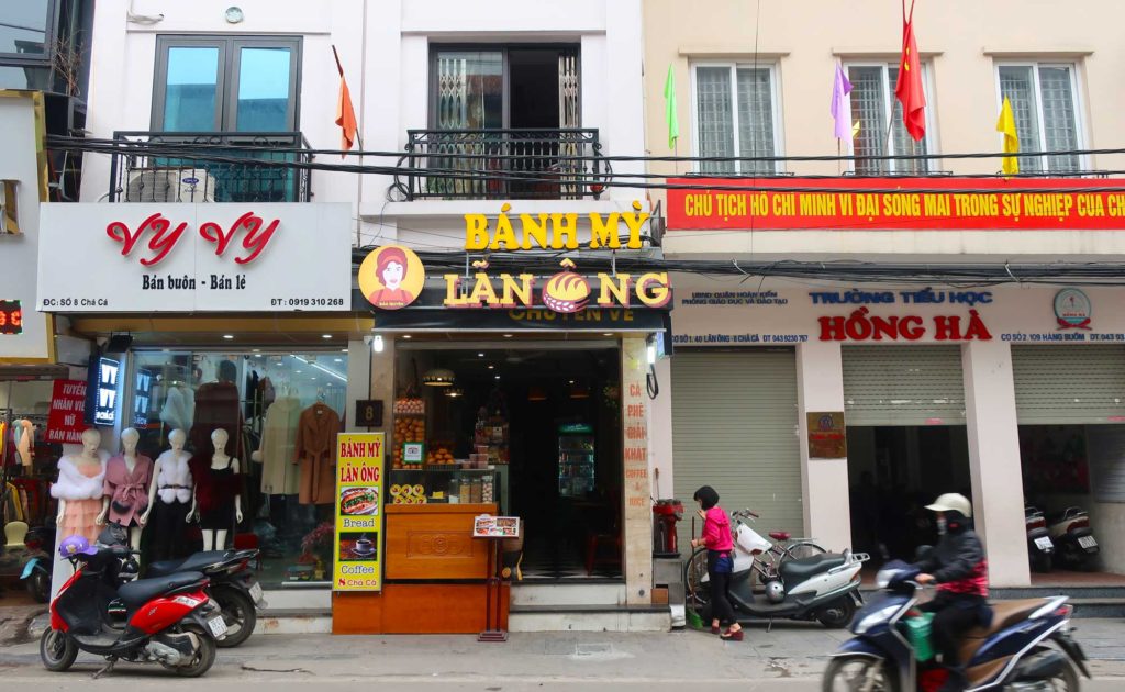 Banh mi in Vietnam