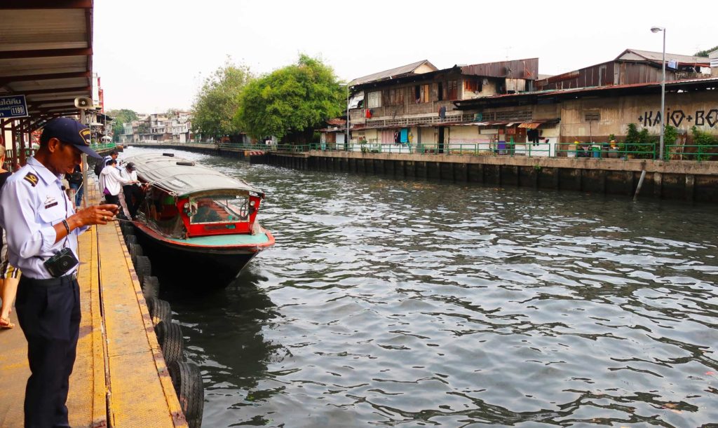 Speedboat / public transit in Bangkok, Thailand