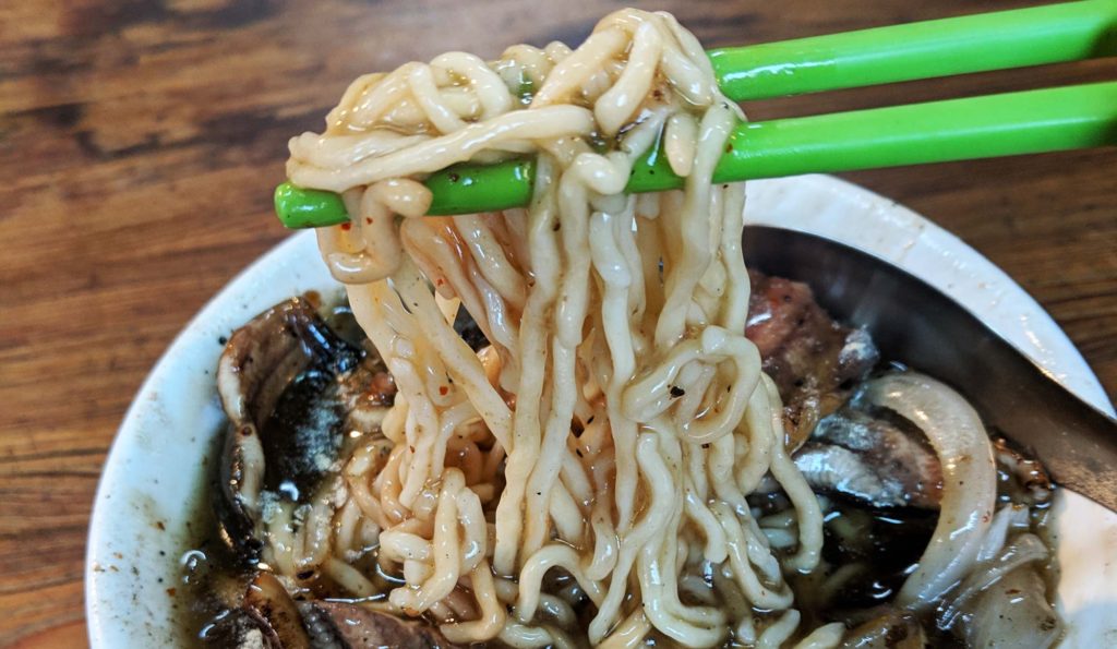A Jiang Stir-Fried Eel Noodles