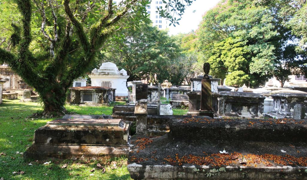 The Protestant Cemetery in Penang