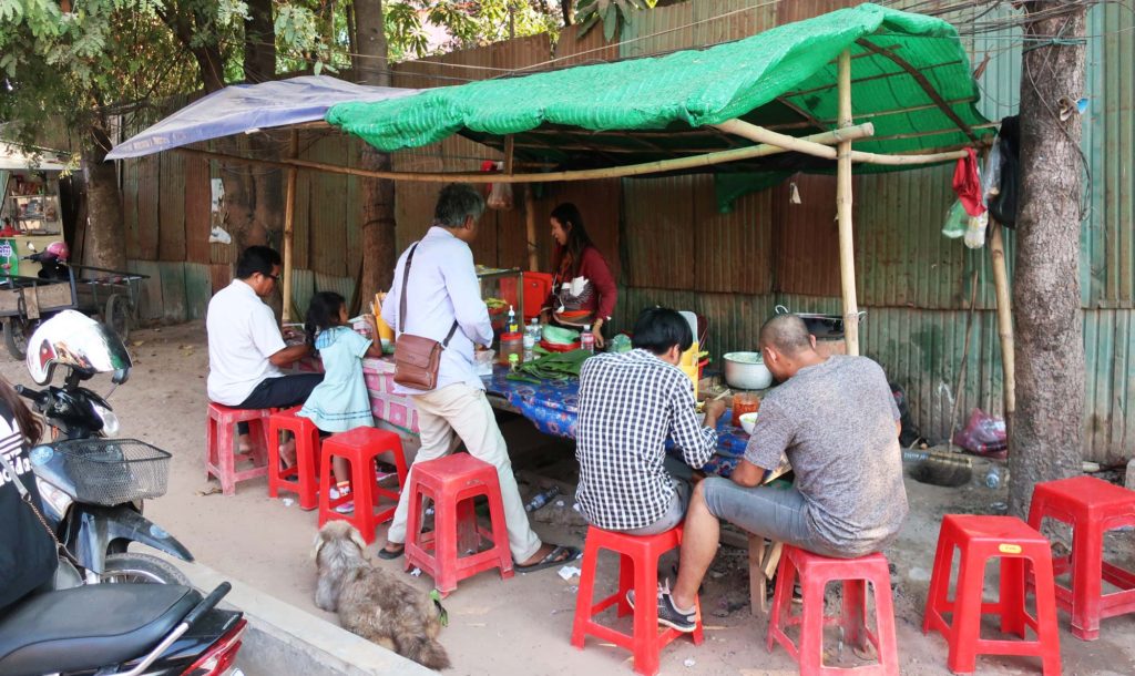 Cambodian street food