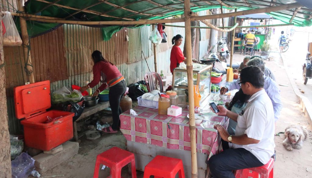 Cambodian street food