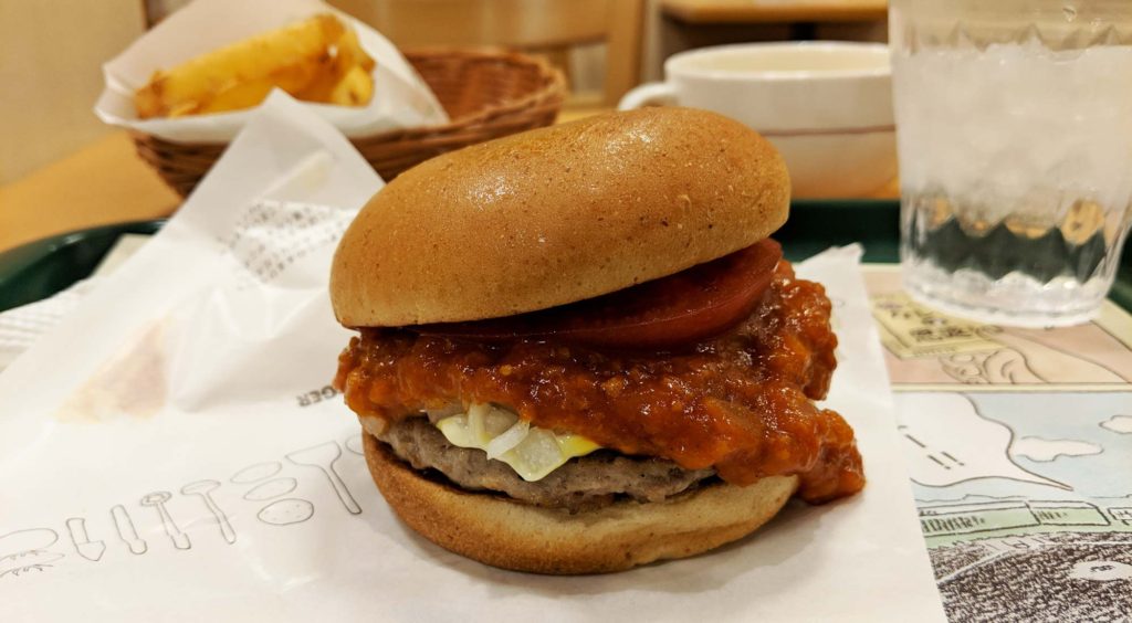 MOS Burger in Japan