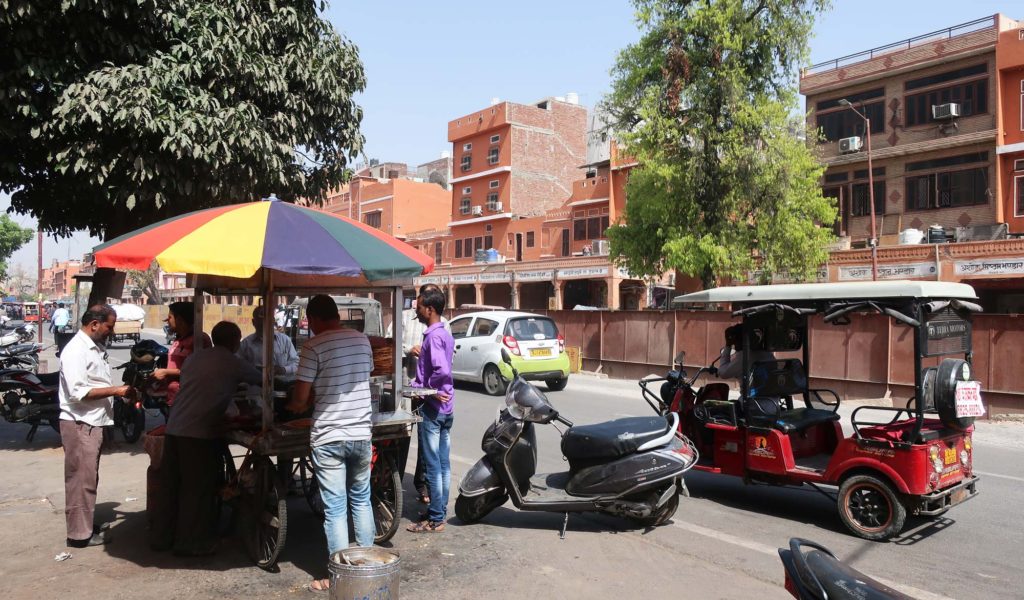 Street food in Jaipur