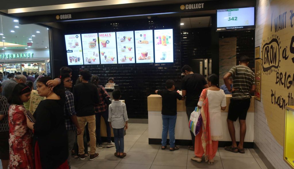 Maharaja Mac at McDonald's India