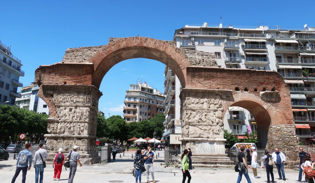 Arch of Galerius and the Rotunda
