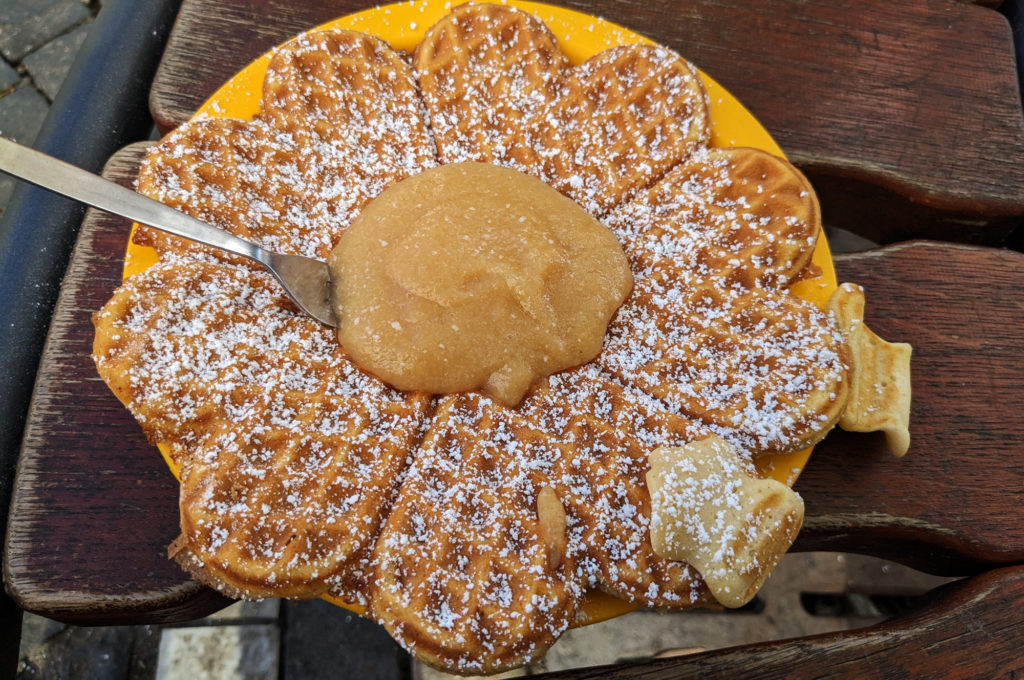 Waffle from Bauernmarkt Konstablerwache