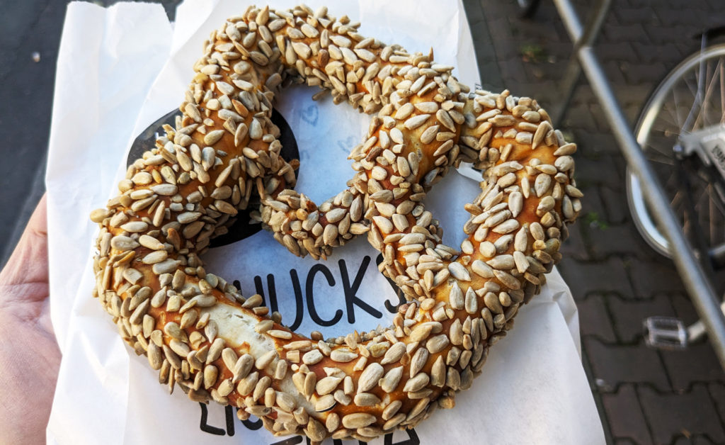 Pretzel from Bäckerei & Konditorei Huck