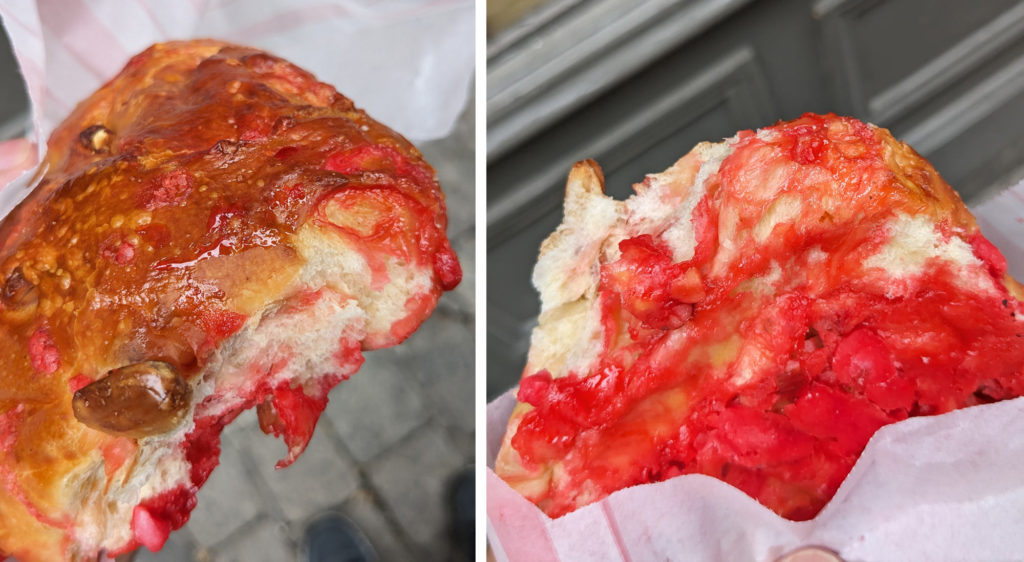 Brioche a la praline from Boulangerie Du Palais