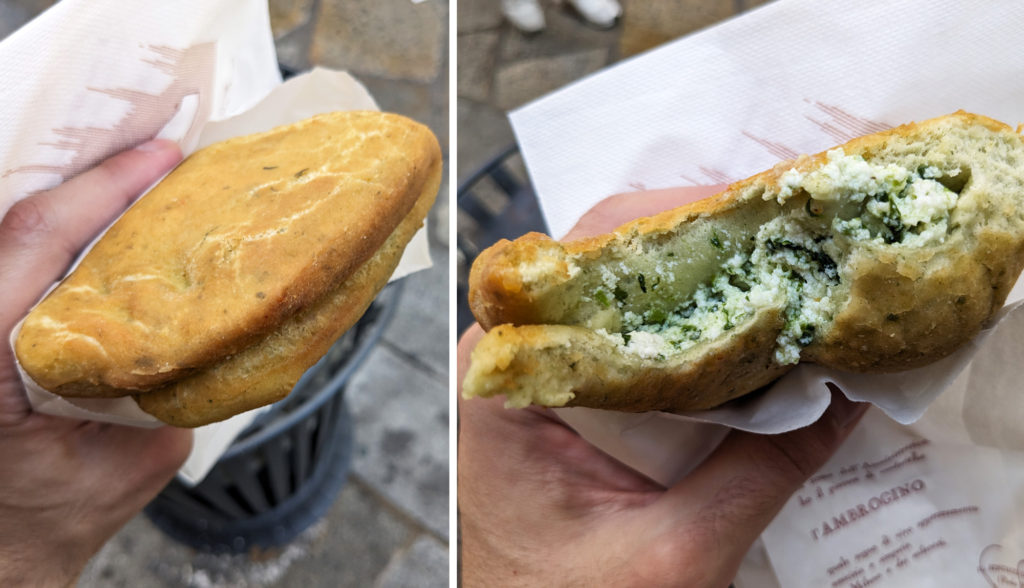 Panzerotto from Panzerotti Luini