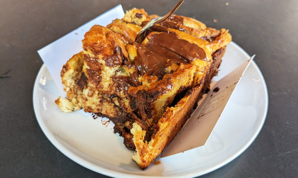 Chocolate roll from Zeit Fur Brot