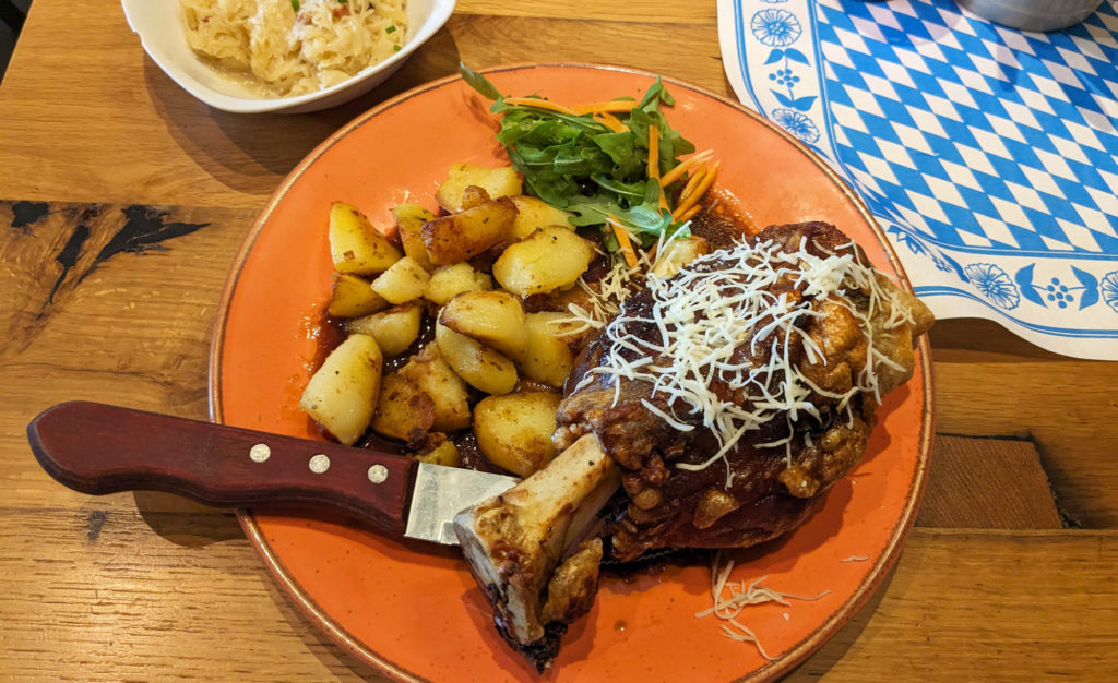 Schweinshaxe from Wirtshaus im Ostend