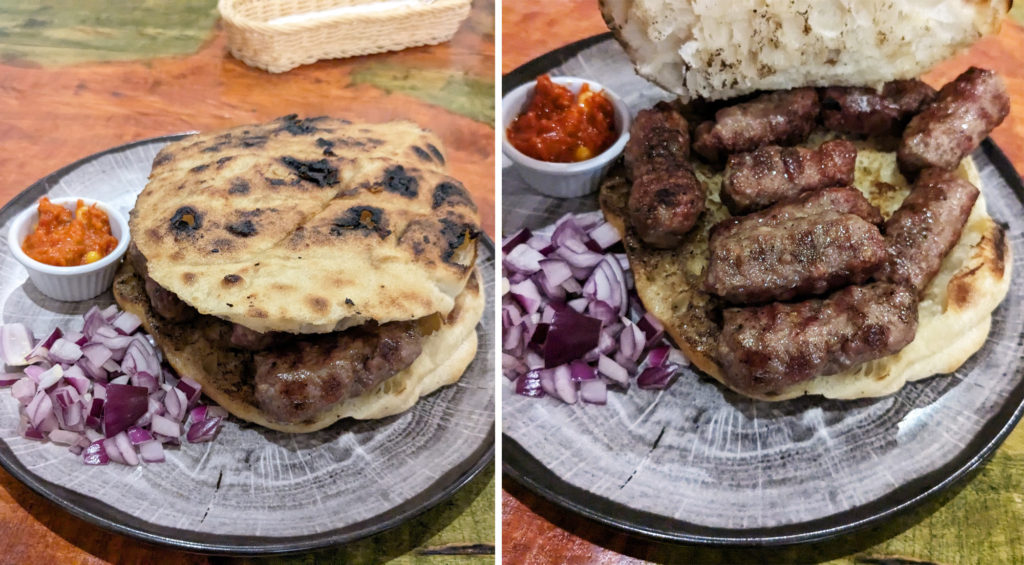 Cevapi from Pivnica i Pivovara Mlinarica